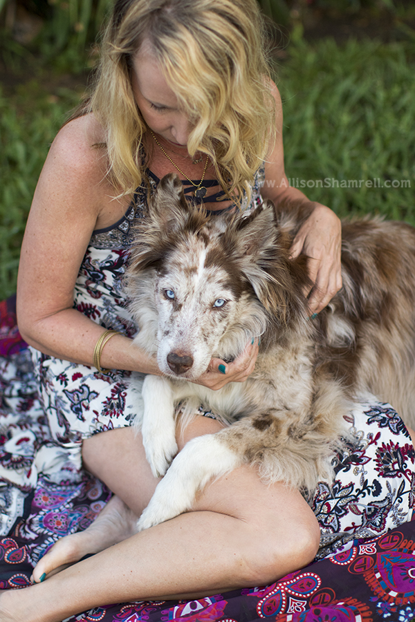 emotional pet photography shoot